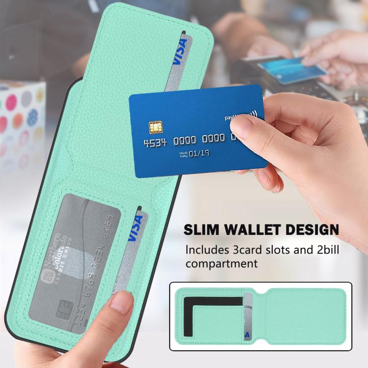 For Redmi Note 13 4G CX01 Detachable Magsafe Magnetic Card Bag Phone Case