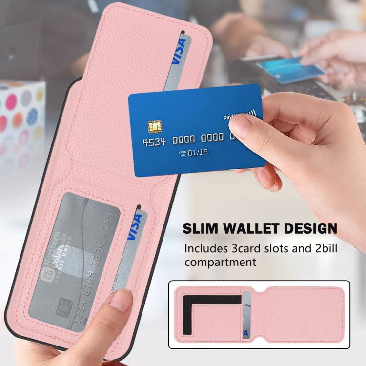 For Redmi Note 13 4G CX01 Detachable Magsafe Magnetic Card Bag Phone Case