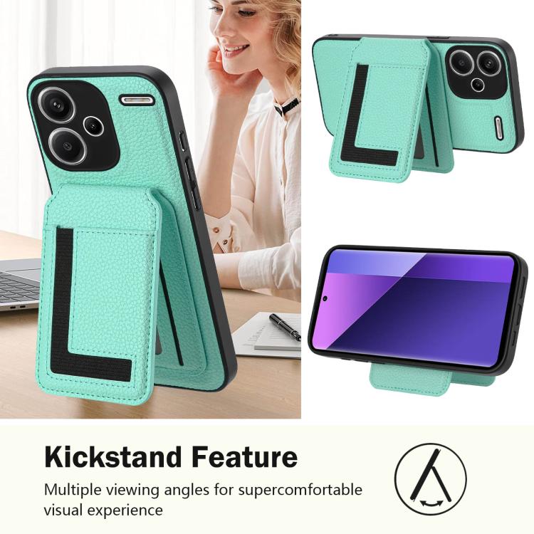 For Redmi Note 13 Pro+ CX01 Detachable Magsafe Magnetic Card Bag Phone Case