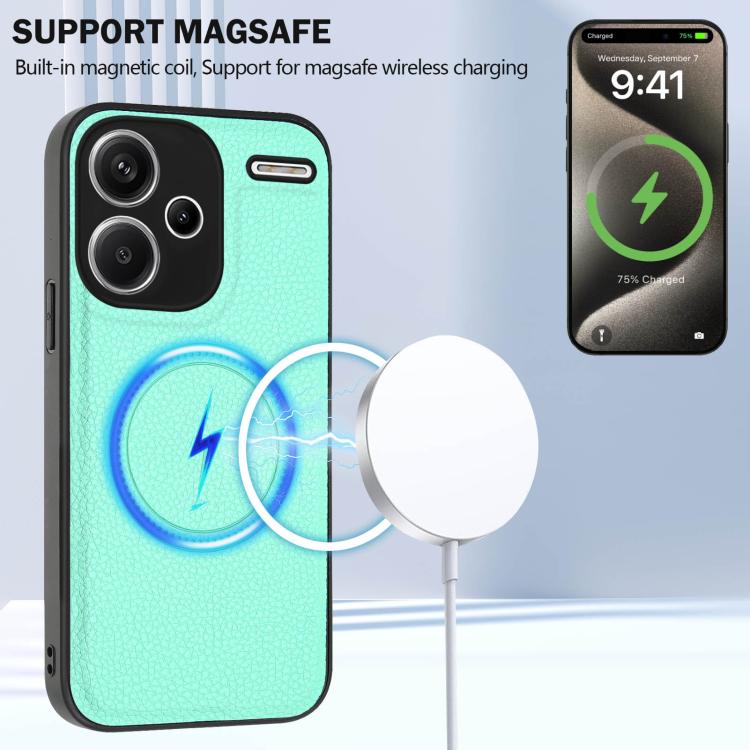 For Redmi Note 13 Pro+ CX01 Detachable Magsafe Magnetic Card Bag Phone Case