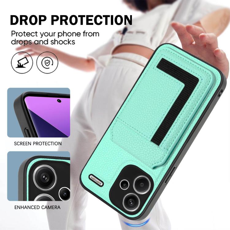 For Redmi Note 13 Pro+ CX01 Detachable Magsafe Magnetic Card Bag Phone Case