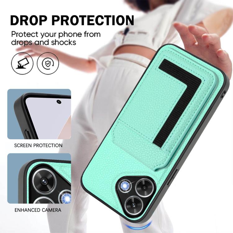 For Redmi Note 13R / 13 4G / 13 5G CX01 Detachable Magsafe Magnetic Card Bag Phone Case