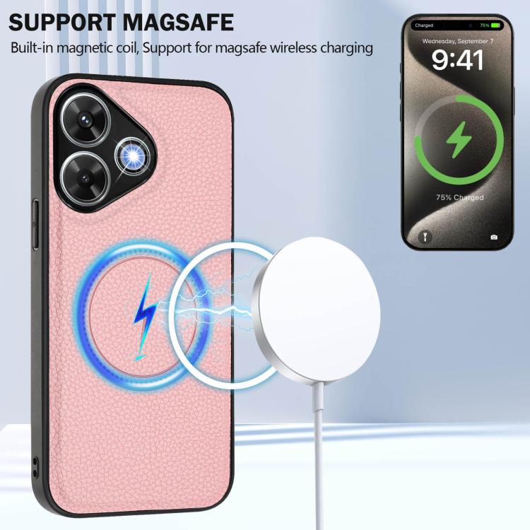 For Redmi Note 13R / 13 4G / 13 5G CX01 Detachable Magsafe Magnetic Card Bag Phone Case