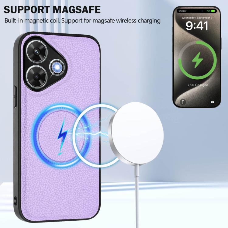 For Redmi Note 13R / 13 4G / 13 5G CX01 Detachable Magsafe Magnetic Card Bag Phone Case
