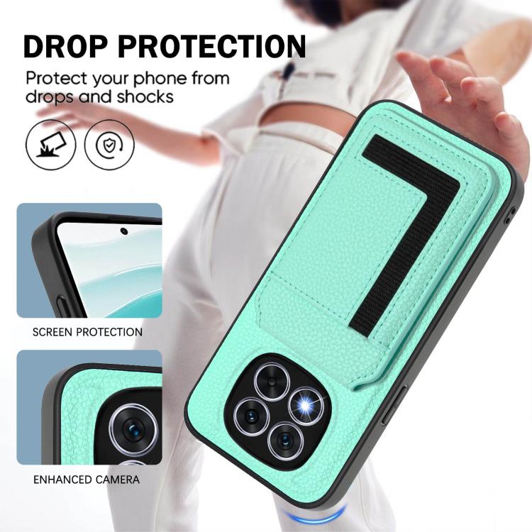 For Redmi Note 14 Pro 5G CX01 Detachable Magsafe Magnetic Card Bag Phone Case