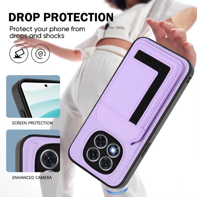 For Redmi Note 14 Pro 5G CX01 Detachable Magsafe Magnetic Card Bag Phone Case