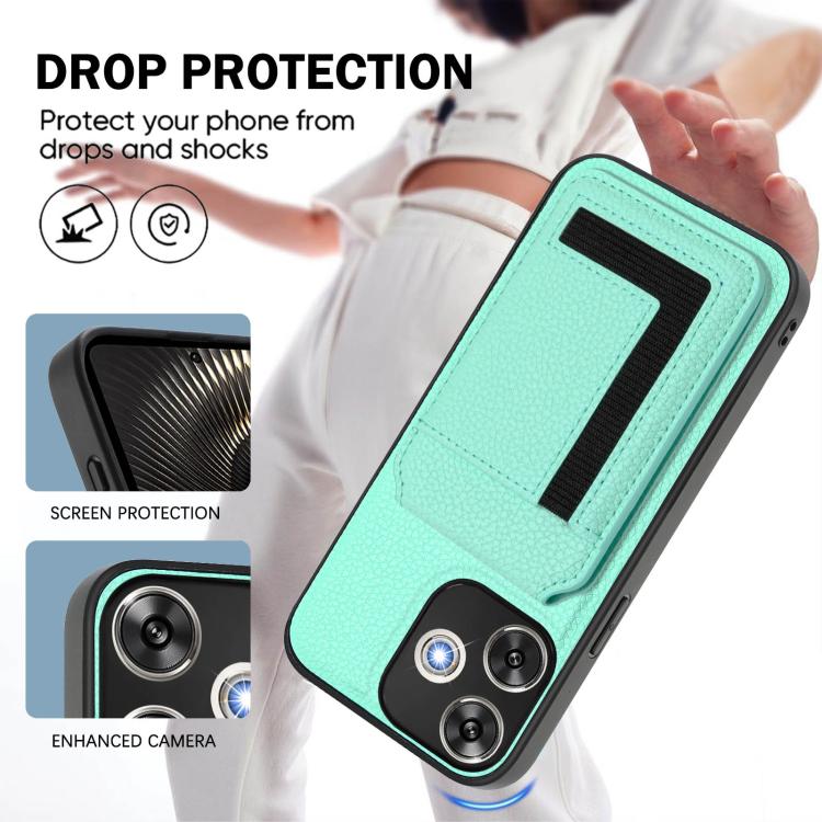For Redmi  Turbo 3 / Poco F6 India CX01 Detachable Magsafe Magnetic Card Bag Phone Case
