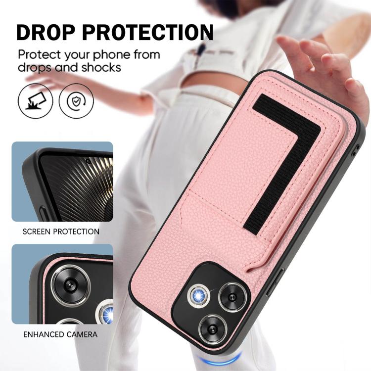 For Redmi  Turbo 3 / Poco F6 India CX01 Detachable Magsafe Magnetic Card Bag Phone Case