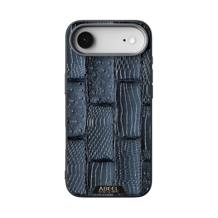 For iPhone Air ABEEL Beast Pattern 6D Micro-Embossed MagSafe Genuine Leather Phone Case