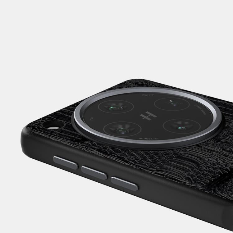 For OPPO Find X8 Pro ABEEL Beast Pattern 6D Micro-Embossed MagSafe Genuine Leather Phone Case
