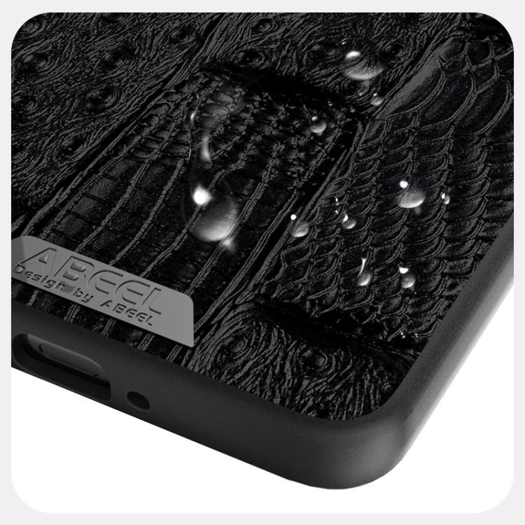 For OPPO Find X8 ABEEL Beast Pattern 6D Micro-Embossed MagSafe Genuine Leather Phone Case
