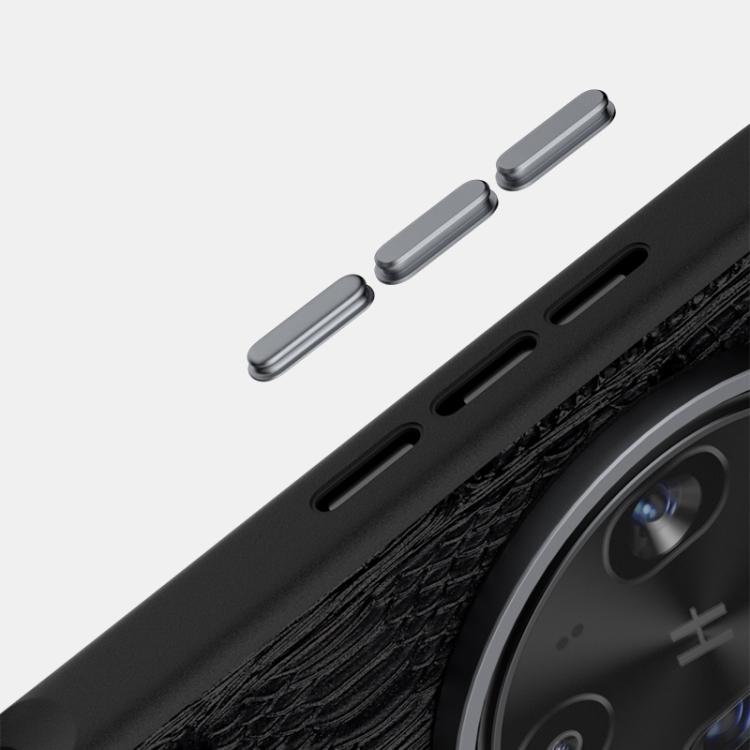 For OPPO Find X8s+ ABEEL Beast Pattern 6D Micro-Embossed MagSafe Genuine Leather Phone Case