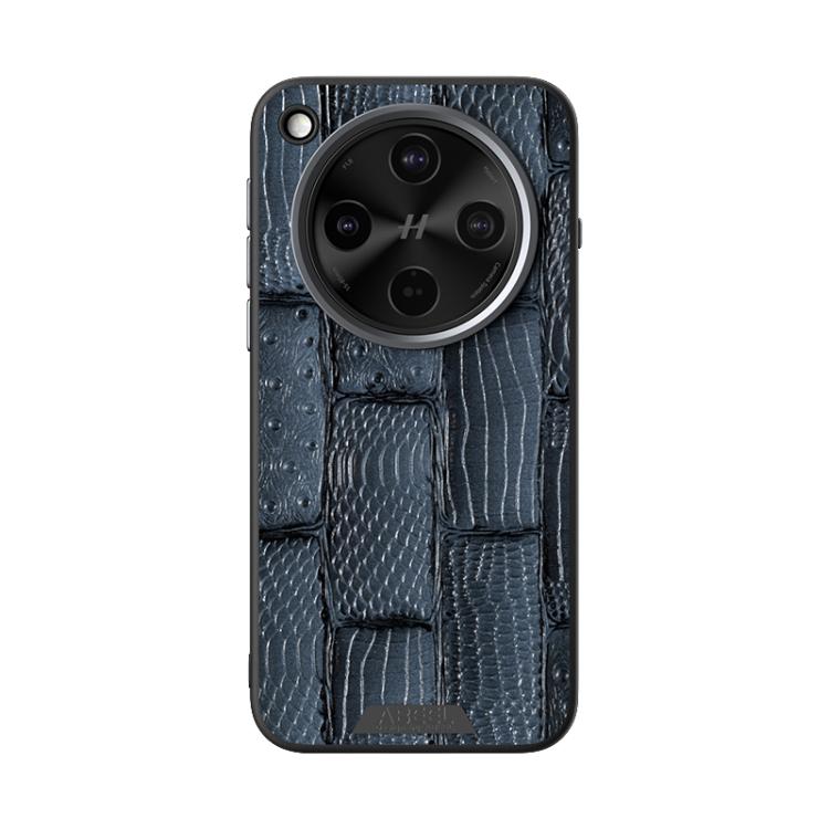 For OPPO Find X8s+ ABEEL Beast Pattern 6D Micro-Embossed MagSafe Genuine Leather Phone Case