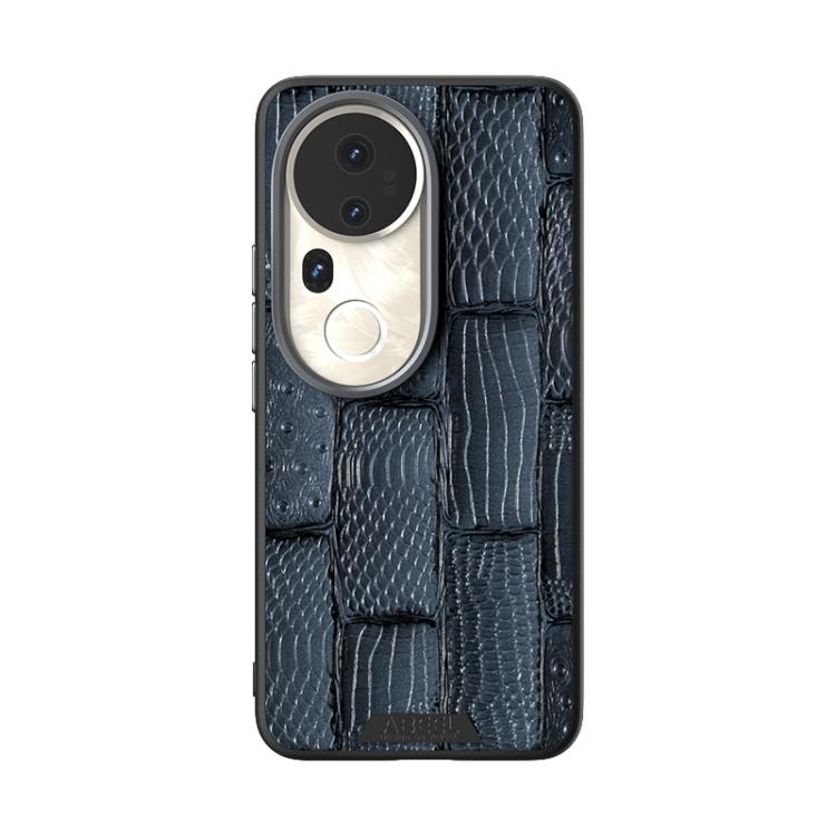 For vivo S20 Pro ABEEL Beast Pattern 6D Micro-Embossed MagSafe Genuine Leather Phone Case