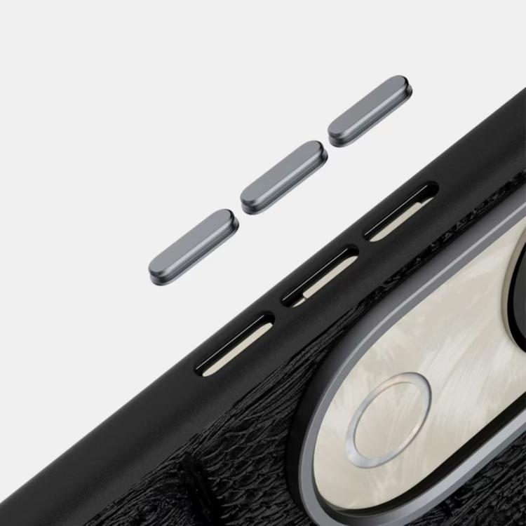 For vivo S20 ABEEL Beast Pattern 6D Micro-Embossed MagSafe Genuine Leather Phone Case