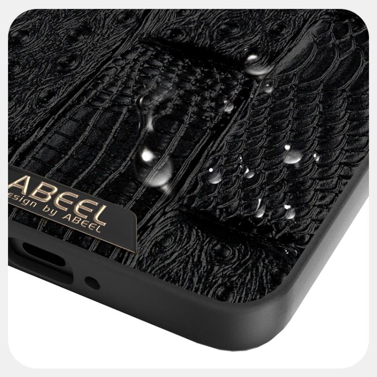 For vivo X200 Ultra ABEEL Beast Pattern 6D Micro-Embossed MagSafe Genuine Leather Phone Case