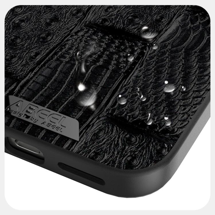 For Google Pixel 9 / 9 Pro ABEEL Beast Pattern 6D Micro-Embossed MagSafe Genuine Leather Phone Case