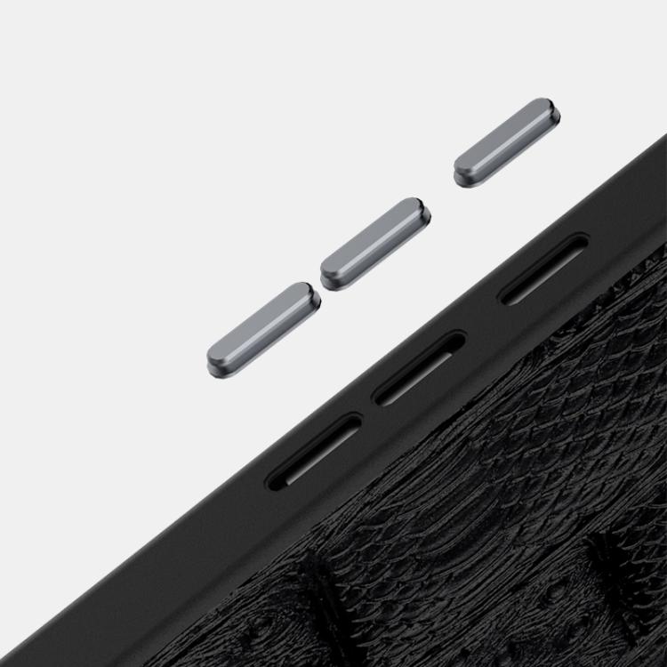 For Google Pixel 10 Pro XL ABEEL Beast Pattern 6D Micro-Embossed MagSafe Genuine Leather Phone Case
