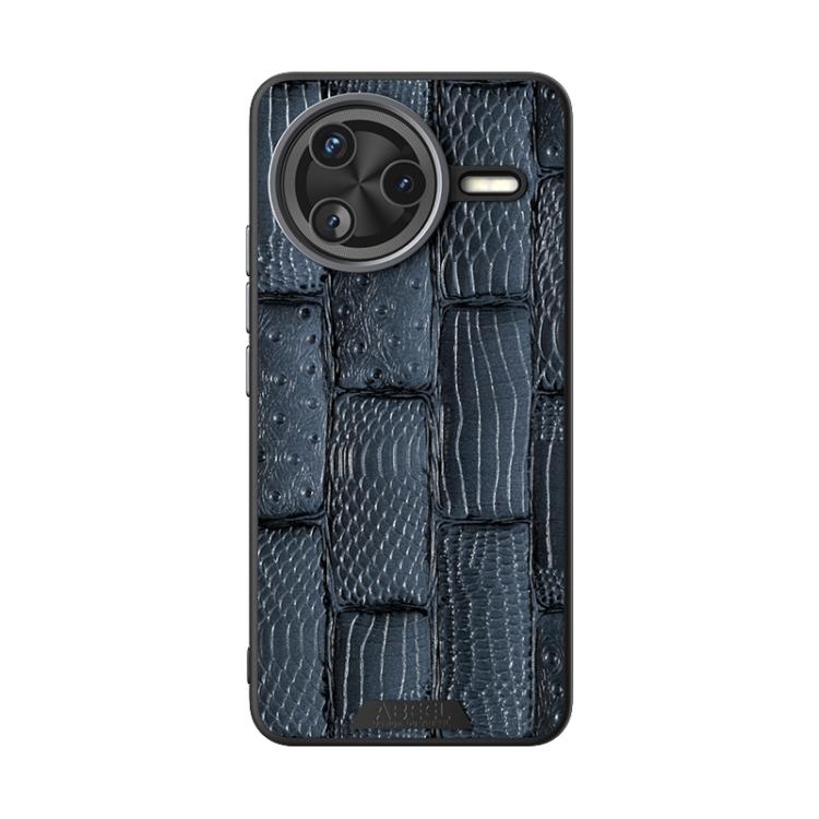 For Redmi K80 Pro Champion Edition ABEEL Beast Pattern 6D Micro-Embossed MagSafe Genuine Leather Phone Case