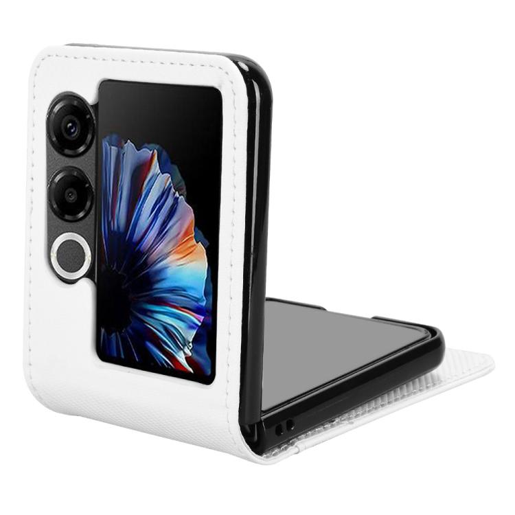 For ZTE nubia Flip2 Card Slot PU Leather PC Phone Case