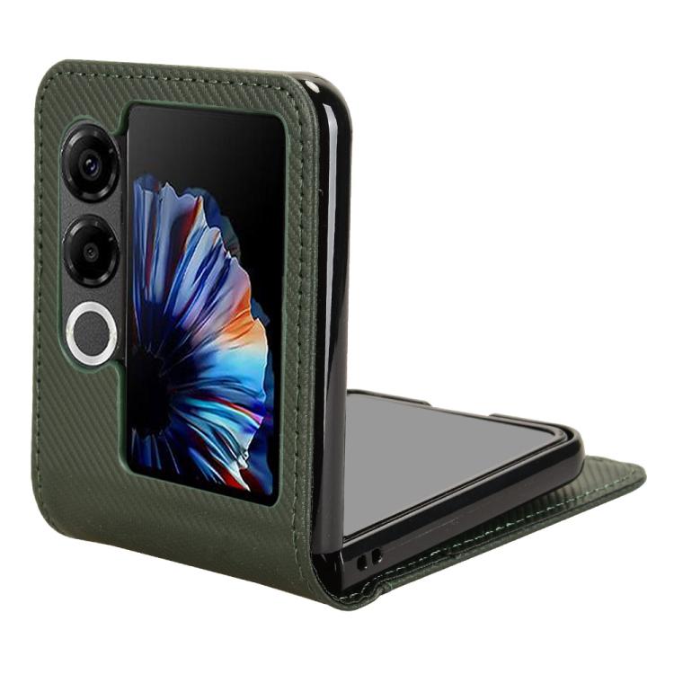 For ZTE nubia Flip2 Card Slot PU Leather PC Phone Case