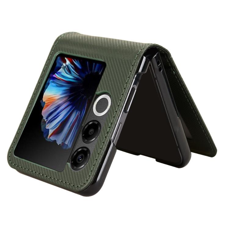 For ZTE nubia Flip2 Card Slot PU Leather PC Phone Case