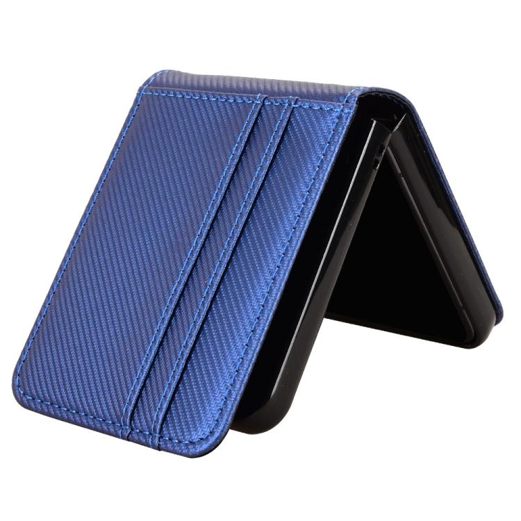 For ZTE nubia Flip3 Card Slot PU Leather PC Phone Case