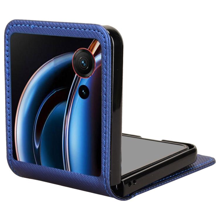 For ZTE nubia Flip3 Card Slot PU Leather PC Phone Case