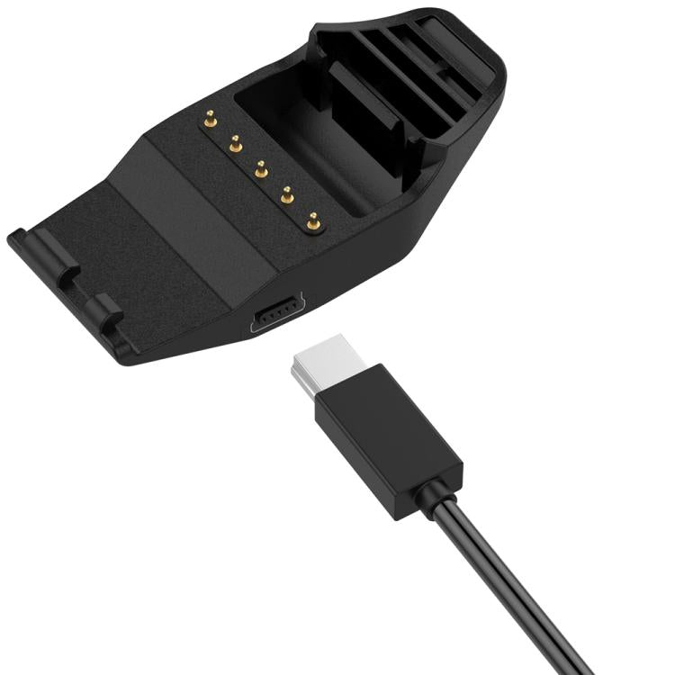For Garmin T5 / T15 / TT10 Dog Collar Portable Dual Port Dog Tracker Charger - Black
