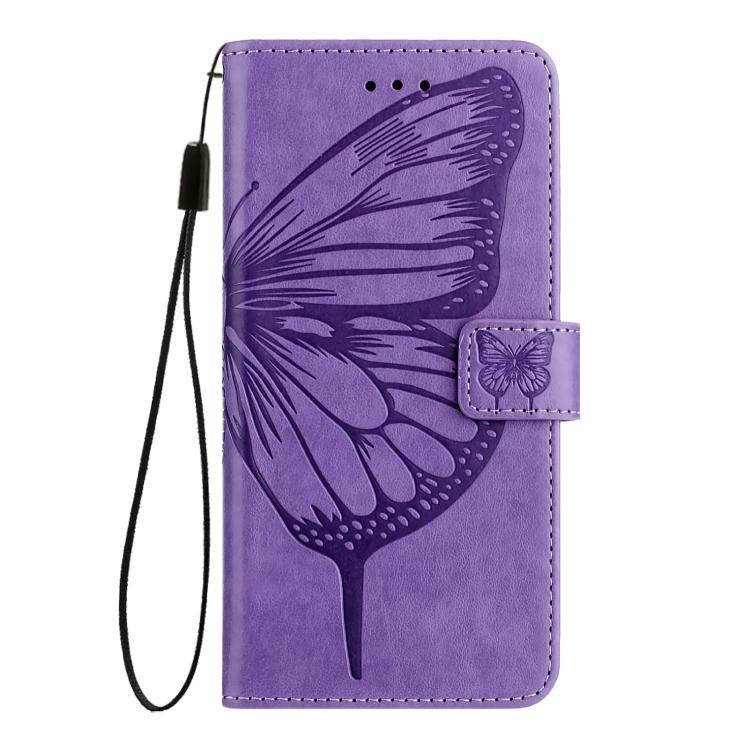 For Sharp Aquos sense10 Embossed Butterfly Leather Phone Case