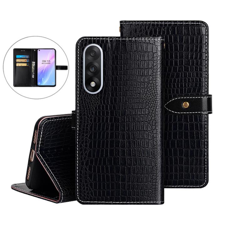 For OnePlus Nord 5 / Ace 5 Ultra idewei Crocodile Texture Leather Phone Case
