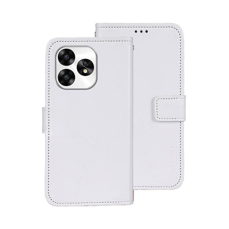 For Umidigi A15 idewei Crazy Horse Texture Leather Phone Case