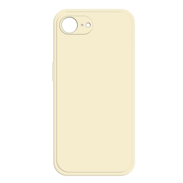 For iPhone 16e / 17e Imitation Liquid Silicone Phone Case