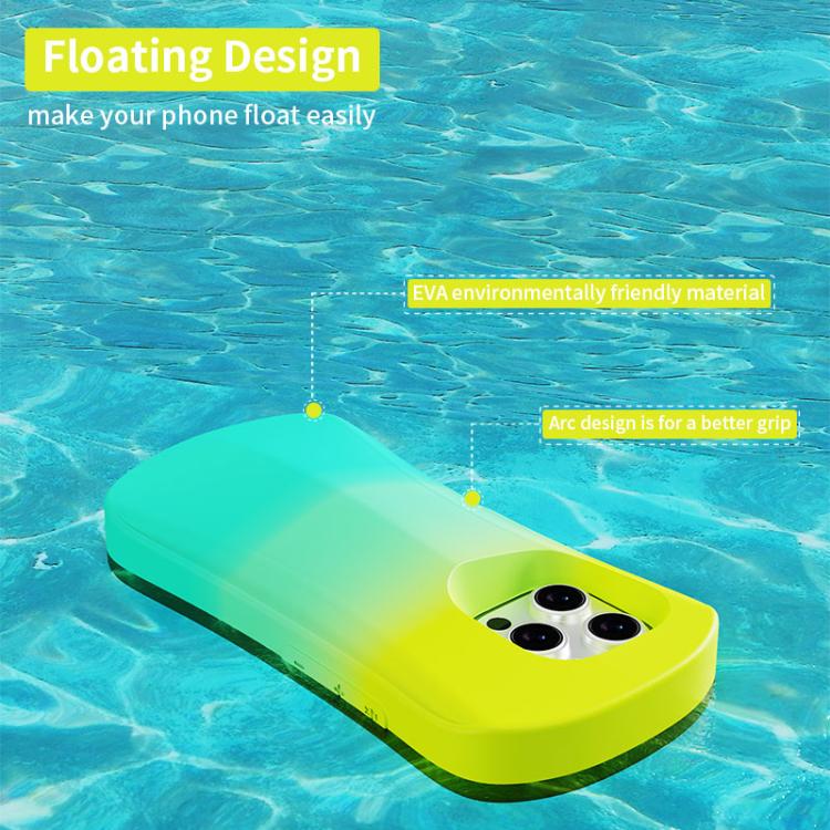 For iPhone 16 Pro Max YOYOISLES Ocean Series EVA Curved Phone Case