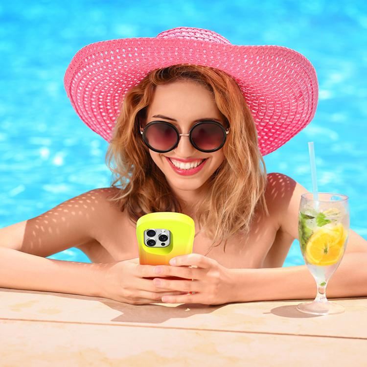 For iPhone 16 Pro Max YOYOISLES Ocean Series EVA Curved Phone Case