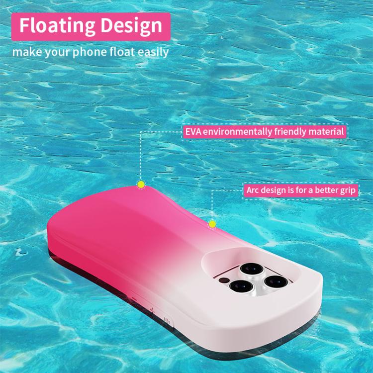 For iPhone 16 Pro YOYOISLES Ocean Series EVA Curved Phone Case