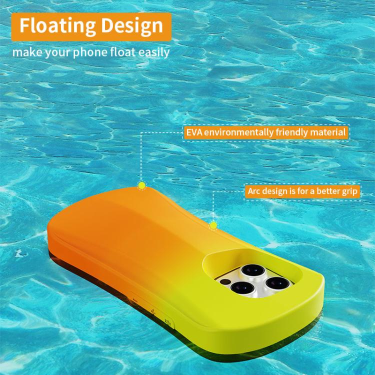 For iPhone 16 YOYOISLES Ocean Series EVA Curved Phone Case