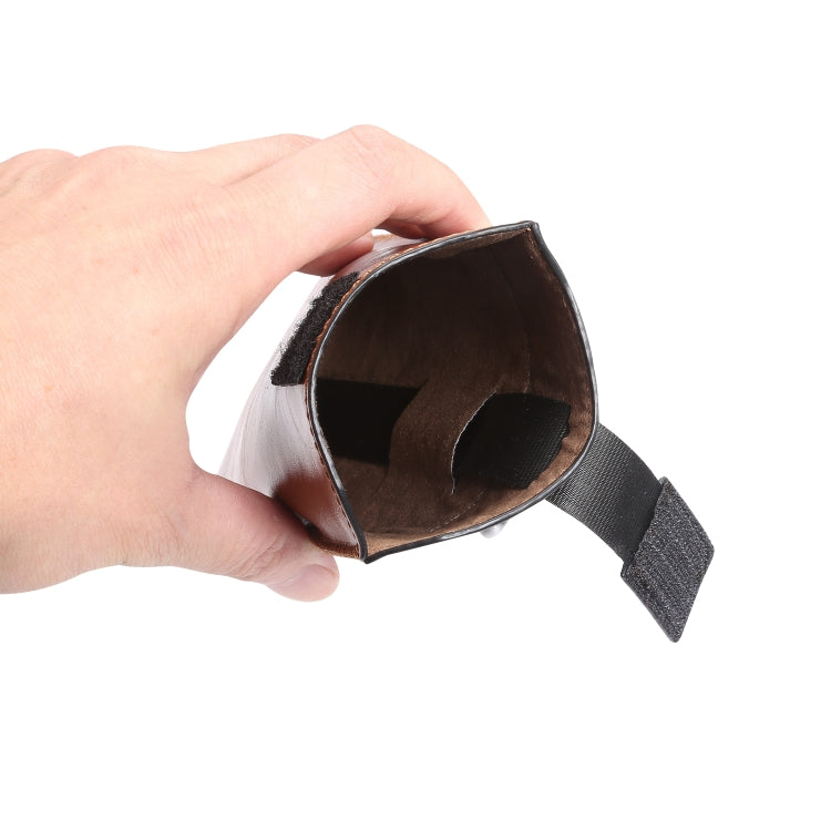 Ultra-thin Simple Drawstring  Horizontal Plate Hanging Waist Phone Waist Pack Leather Case, Suitable for 5.5-6.5 inch Smartphones