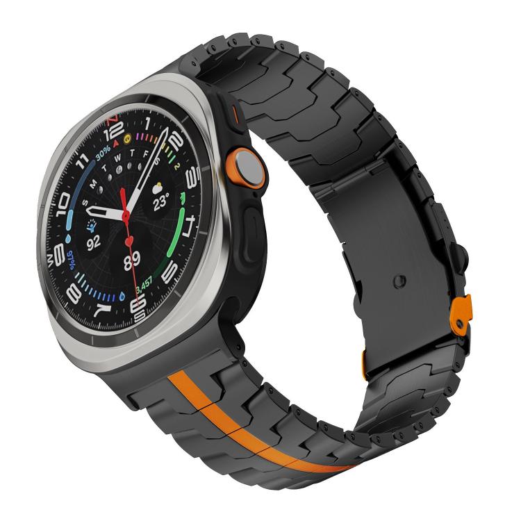 For Samsung Galaxy Watch Ultra 47mm / Ultra 2025 Split Safety Buckle Titanium Alloy Watch Band