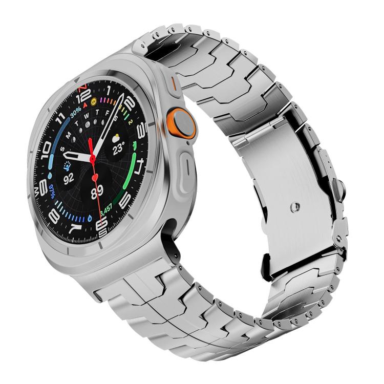 For Samsung Galaxy Watch Ultra 47mm / Ultra 2025 Split Safety Buckle Titanium Alloy Watch Band