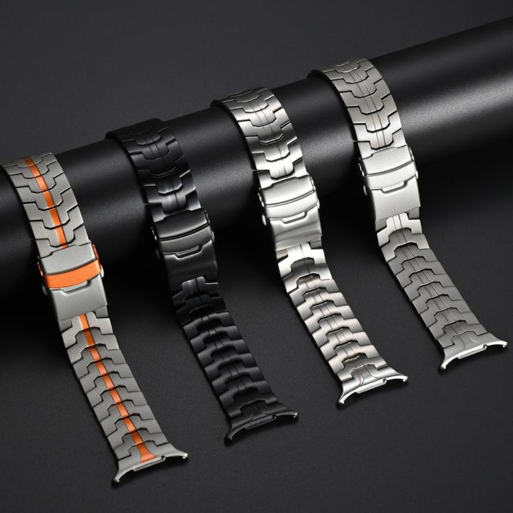 For Samsung Galaxy Watch Ultra 47mm / Ultra 2025 Split Safety Buckle Titanium Alloy Watch Band