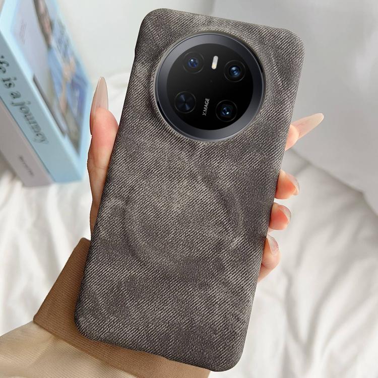 For Huawei Mate 70 Denim MagSafe Magnetic PC + PU Phone Case