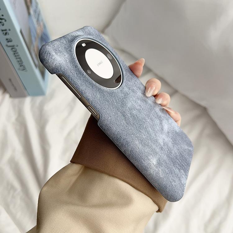 For Huawei Mate 60 Denim MagSafe Magnetic PC + PU Phone Case