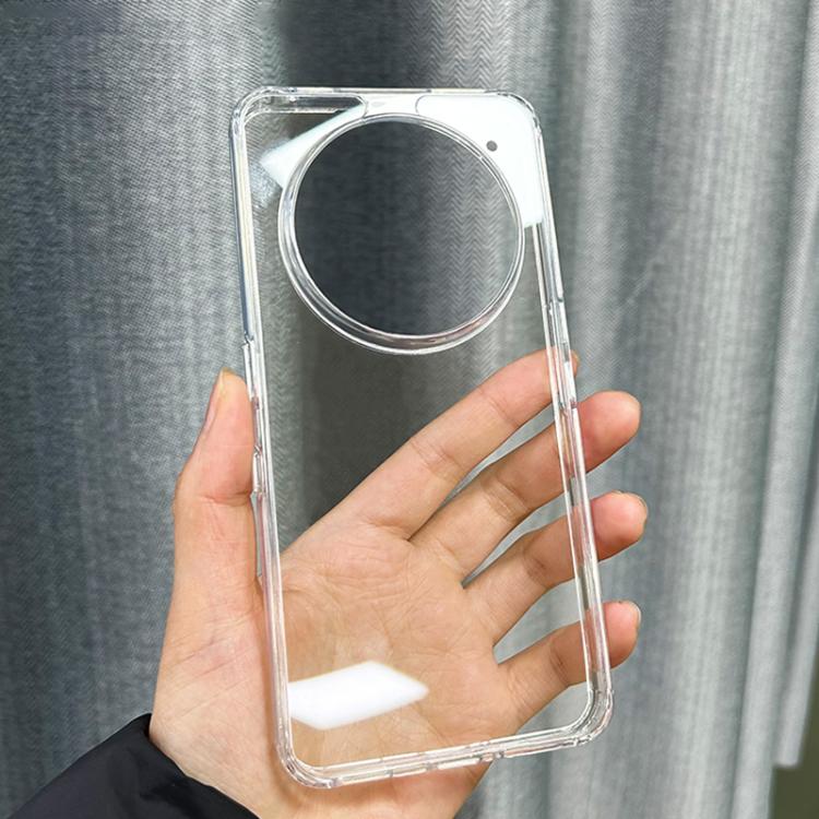 For Nothing Phone 3a Pro Crystal TPU + PC Airbag Shockproof Phone Case - Transparent