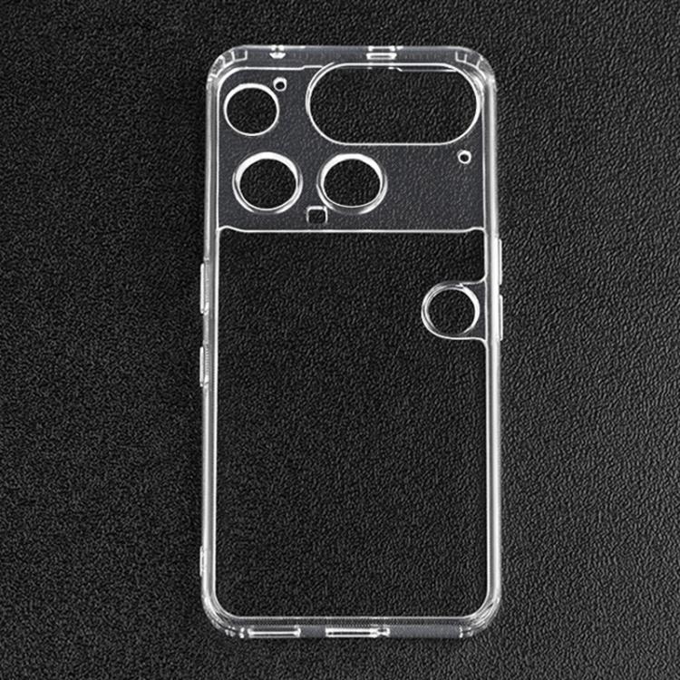 For Nothing Phone 3 Crystal TPU + PC Airbag Shockproof Phone Case - Transparent