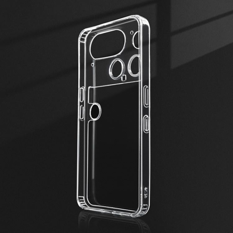 For Nothing Phone 3 Crystal TPU + PC Airbag Shockproof Phone Case - Transparent