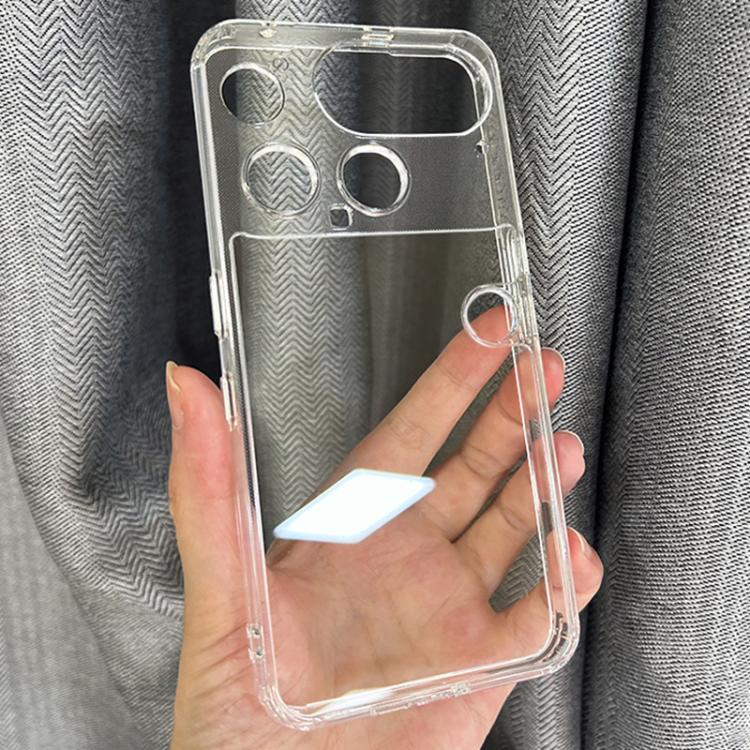 For Nothing Phone 3 Crystal TPU + PC Airbag Shockproof Phone Case - Transparent