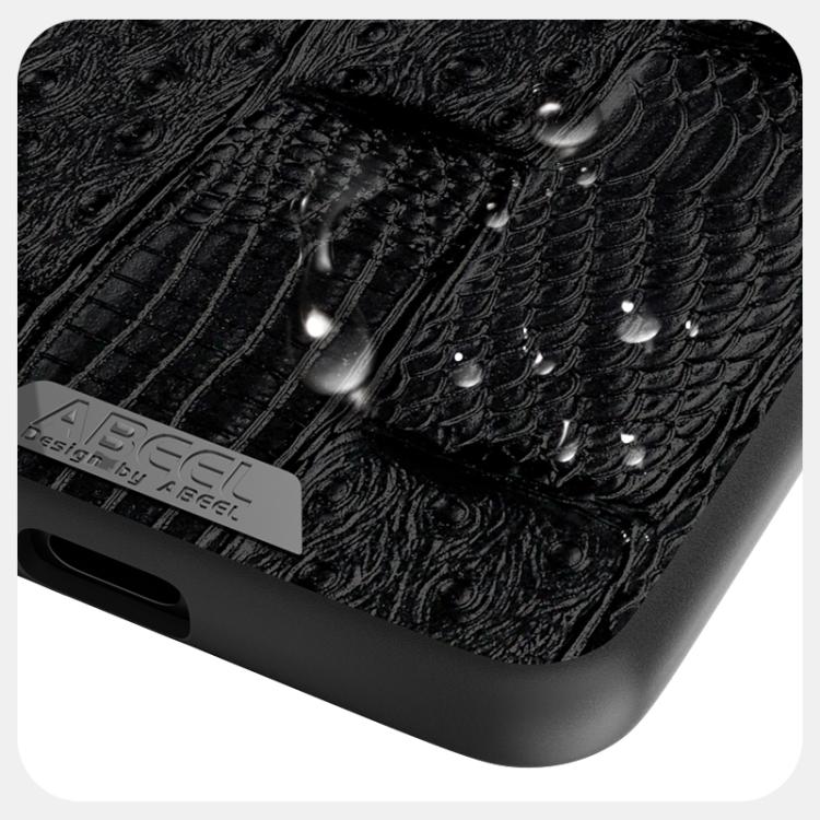 For Huawei Mate 70 ABEEL Beast Pattern 6D Micro-Embossed MagSafe Genuine Leather Phone Case