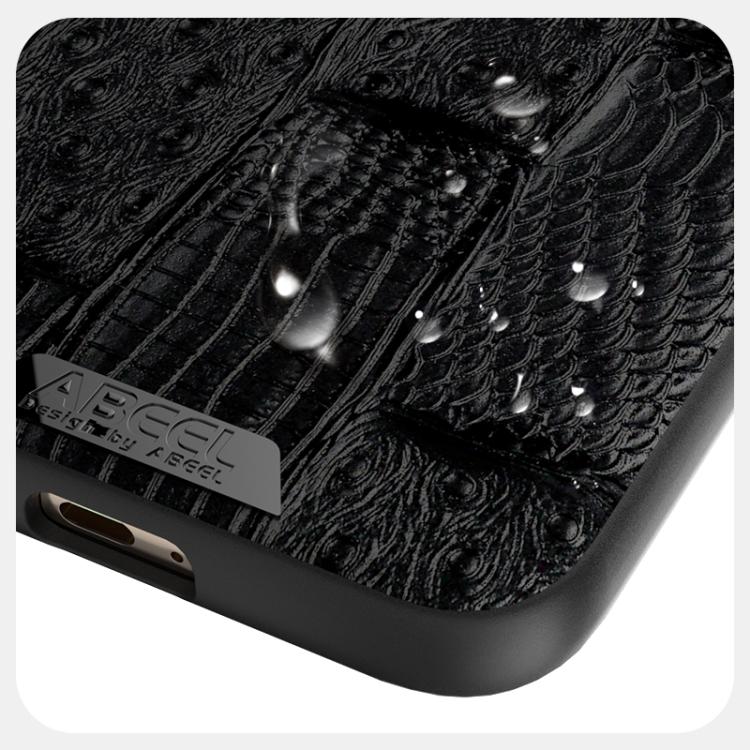 For Huawei Pura 70 ABEEL Beast Pattern 6D Micro-Embossed MagSafe Genuine Leather Phone Case