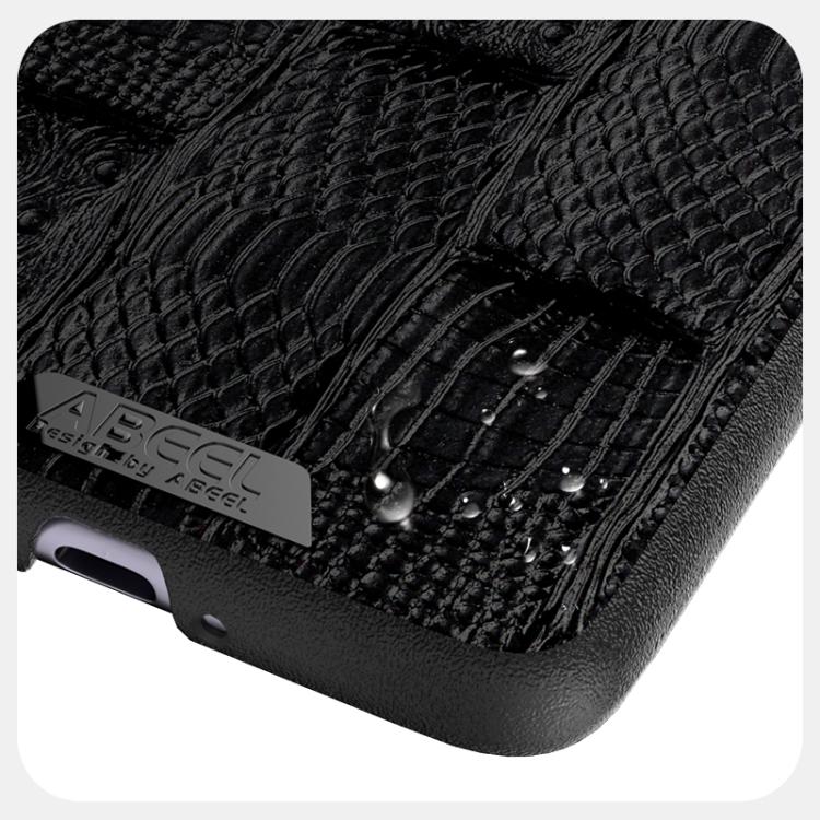 For Huawei Pocket 2 ABEEL Beast Pattern 6D Micro-Embossed MagSafe Genuine Leather Phone Case